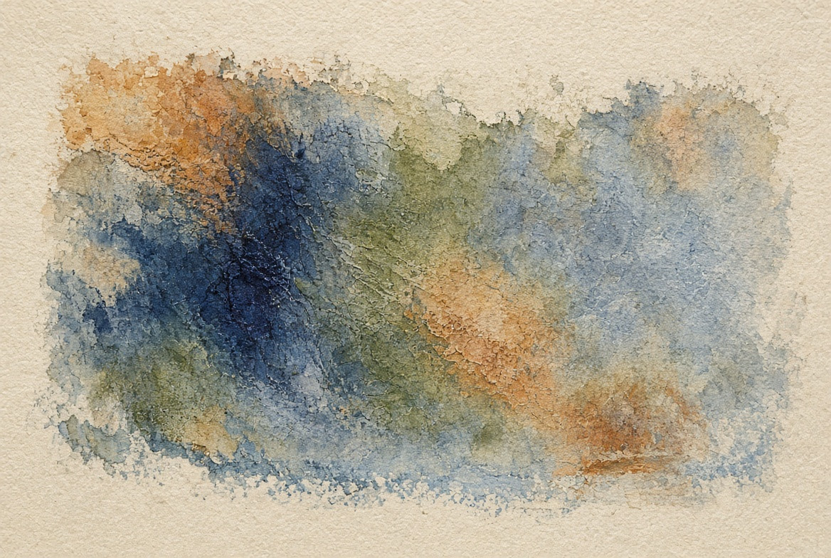 Cotton paper and a tactile pressure edge