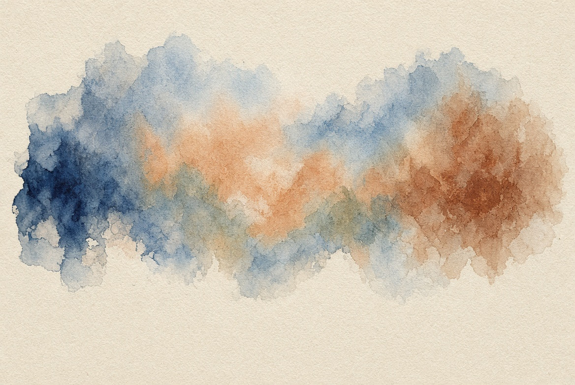 A quiet pigment border at the resting edge