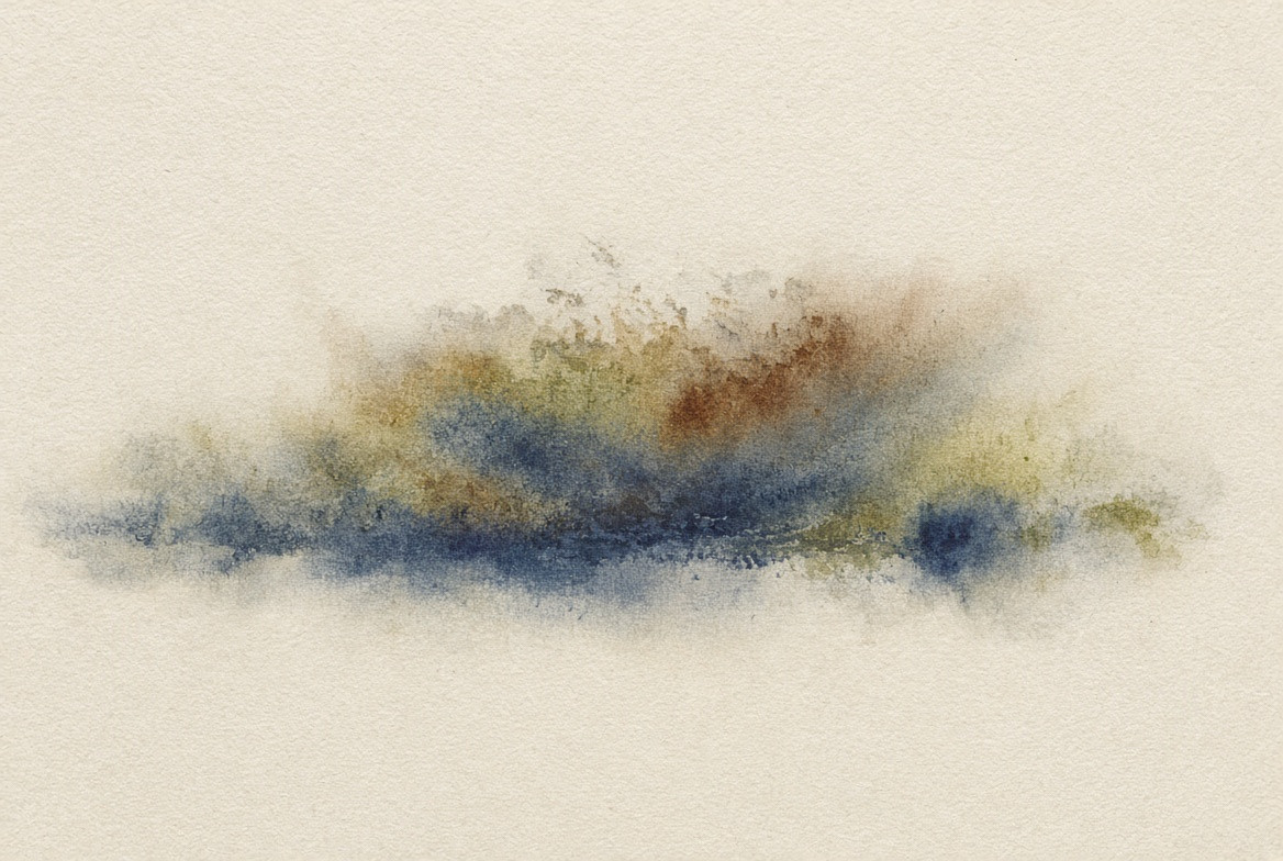 A settled next-step seam on warm cotton