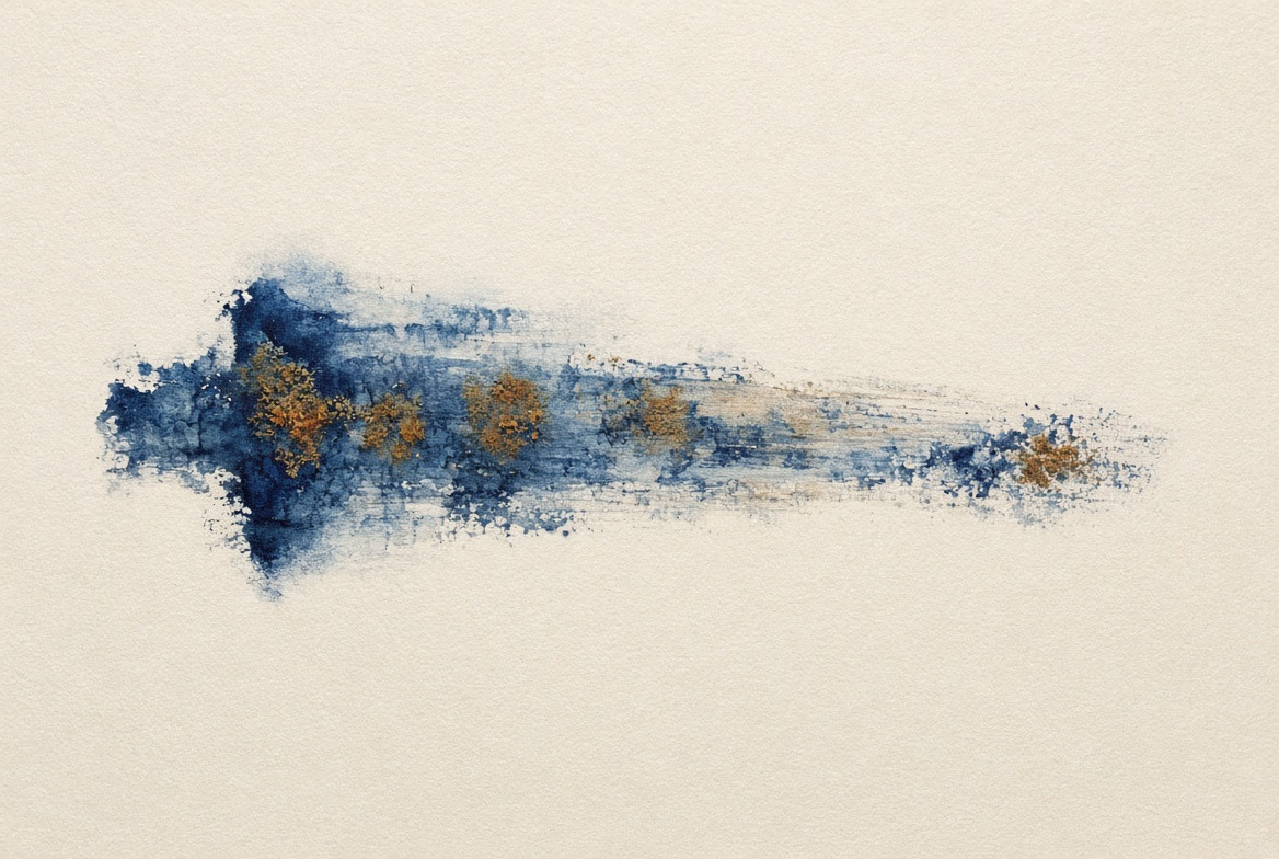 A sharing seam ending within the local field